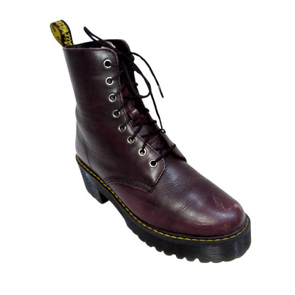 Shriver Hi Boots Burgundy Vintage Finish | 7 UK