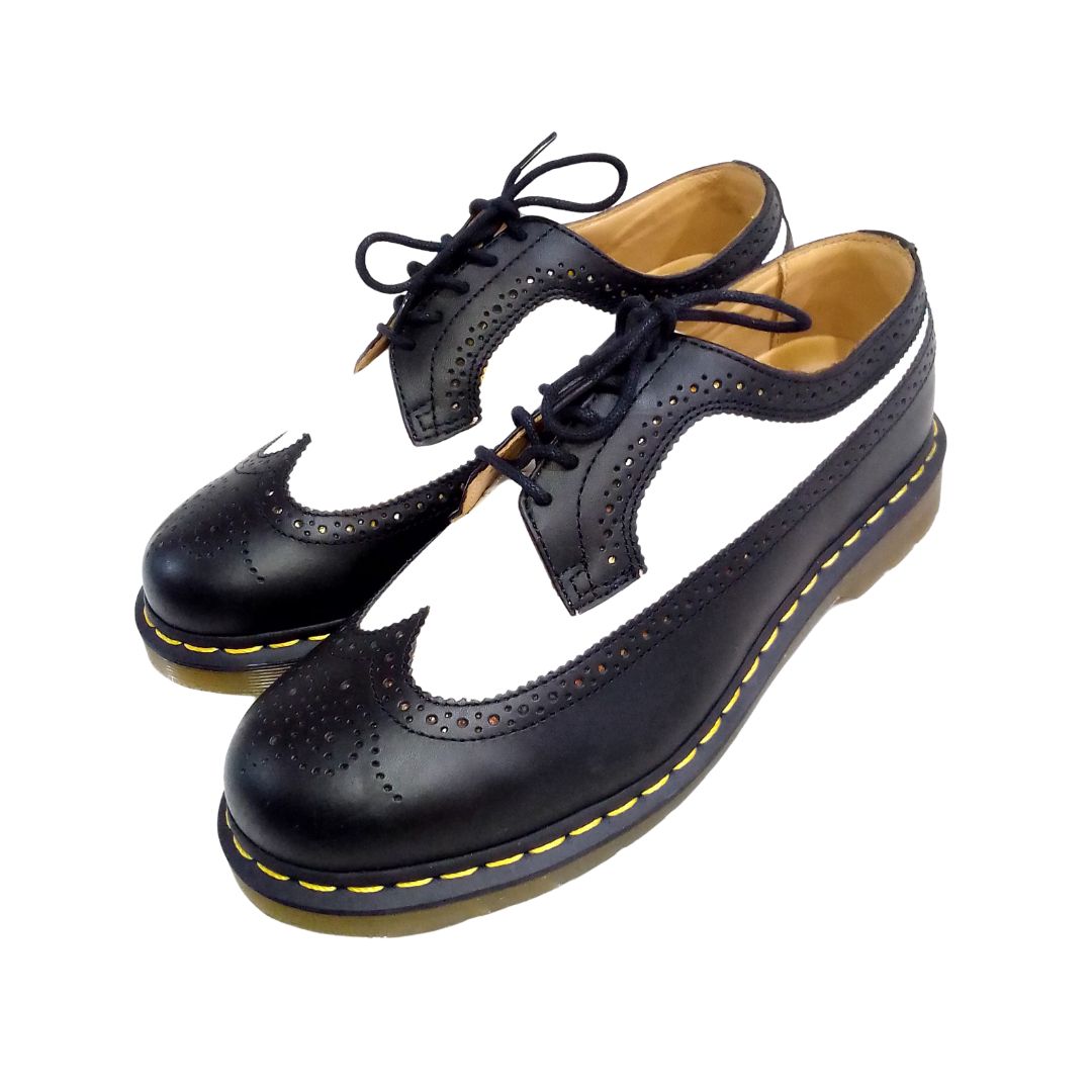 3989 Brogue Shoes Black & White | 9 UK
