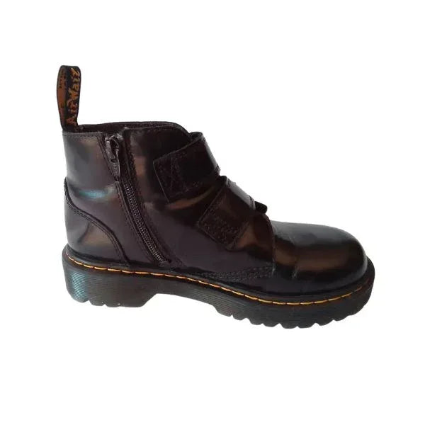 Devon Bex Leather Ankle Boots | 2 UK - Preloved Docs