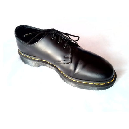 1461 Mono Black Leather Oxford Shoe | 7 UK