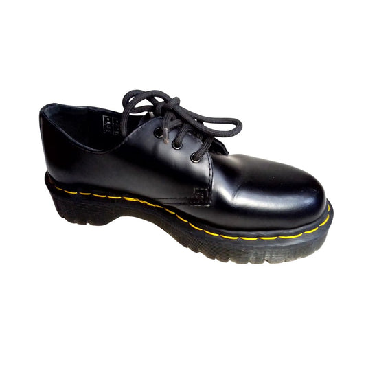 1461 Bex Smooth Leather Oxford Shoes Black | 5 UK