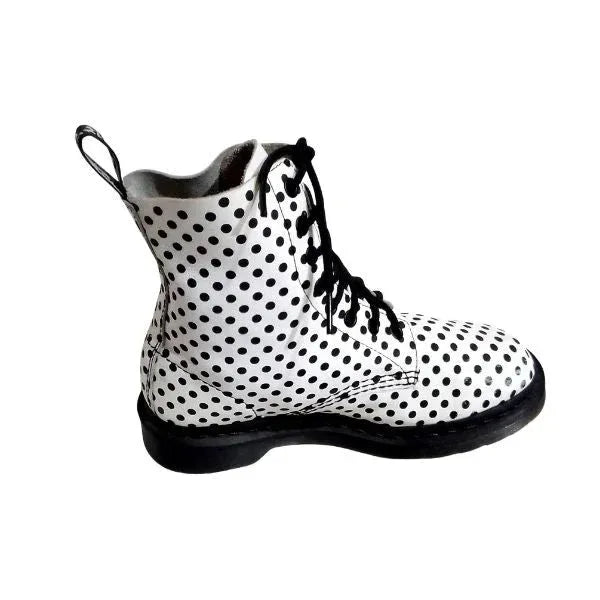 Pascal Polka Dot Leather | 4 UK - Preloved Docs