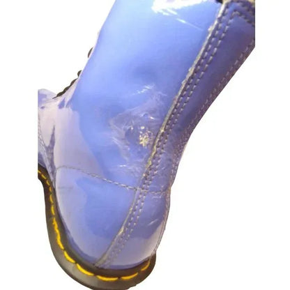 1460 W Patent Blue/Purple Leather | 5 UK - Preloved Docs