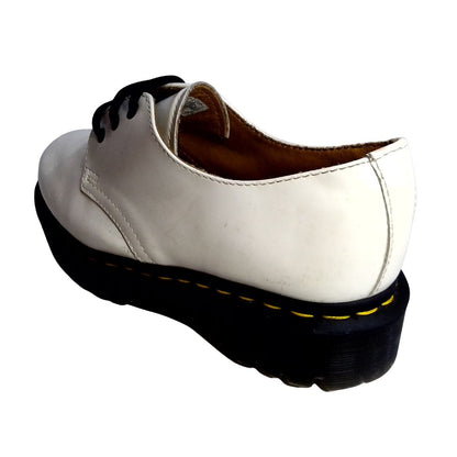 1461 Bex Smooth Leather Oxford Shoes White | 4 UK