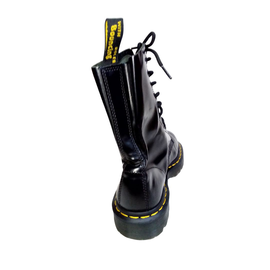 1490 Bex Smooth Leather Mid Calf Boots | 5 UK