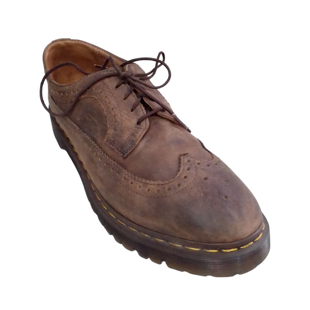 3989 Brogue Oxford Crazy Horse Brown Leather | 9 UK