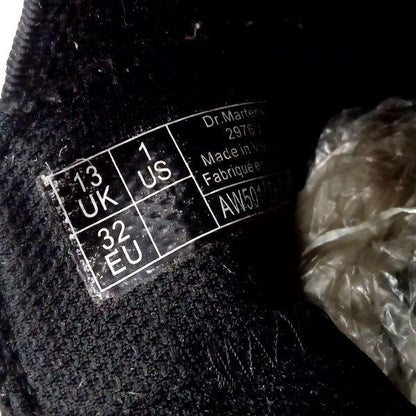 2976 J Black Leather | 13 UK - Preloved Docs