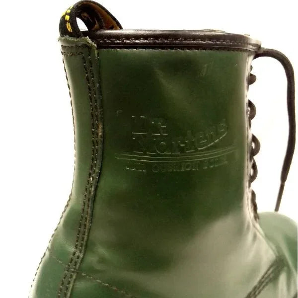 1460 Green Smooth Leather | 5 UK - Preloved Docs