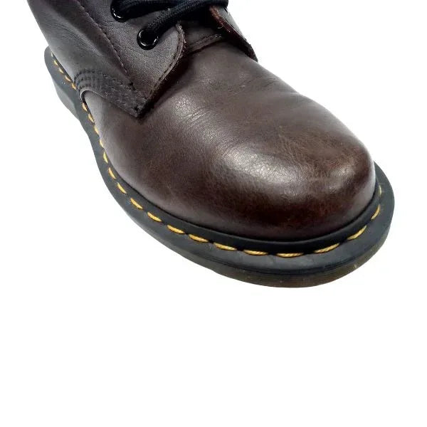 1460 Chocolate Brown Smooth Leather | 4 UK - Preloved Docs