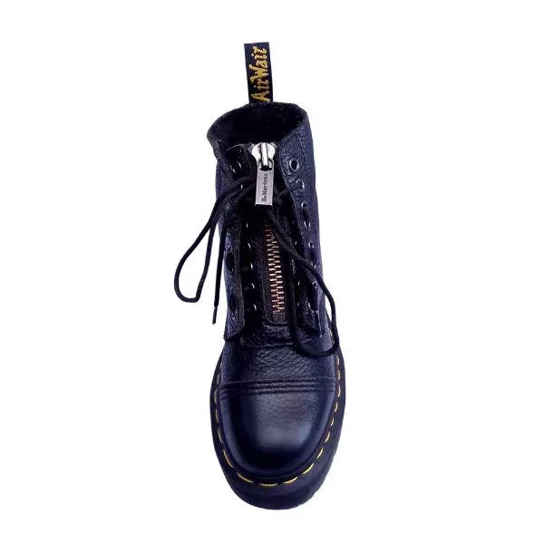 Sinclair Milled Nappa Leather Platform | 3 UK - Preloved Docs