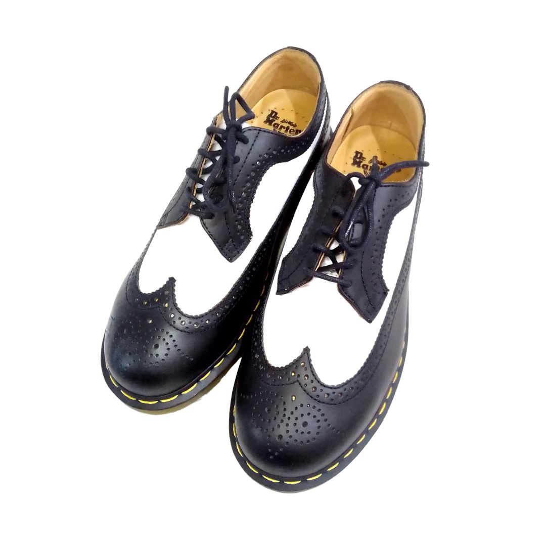 3989 Brogue Shoes Black & White | 9 UK