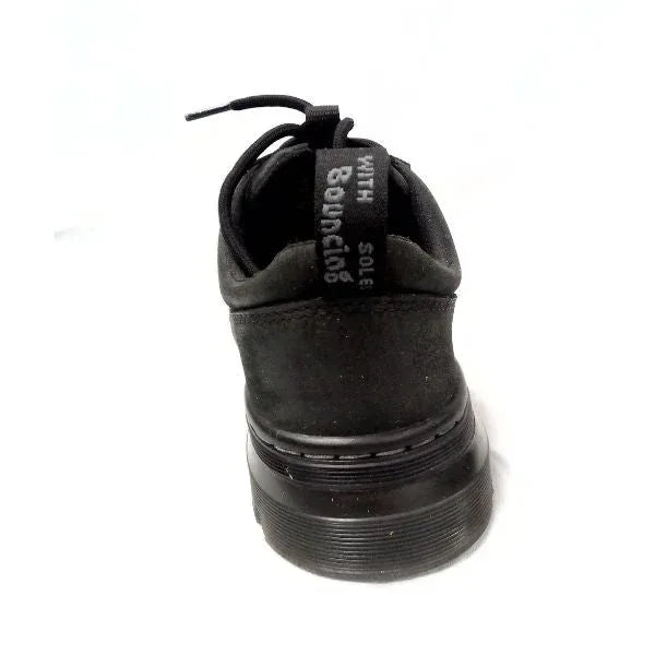 Reeder Milled Nubuck Leather Utility Black | 6 UK - Preloved Docs