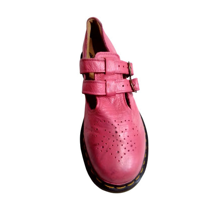 8065 Mary Jane Virginia Leather Pink Shoes | 6 UK