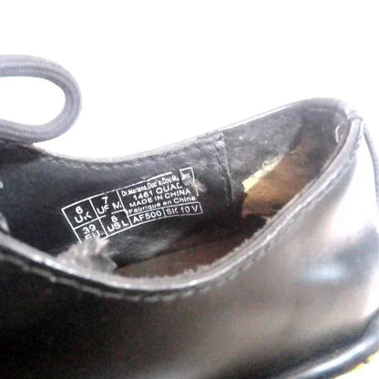 1461 Quad Platform Leather | 6 UK - Preloved Docs