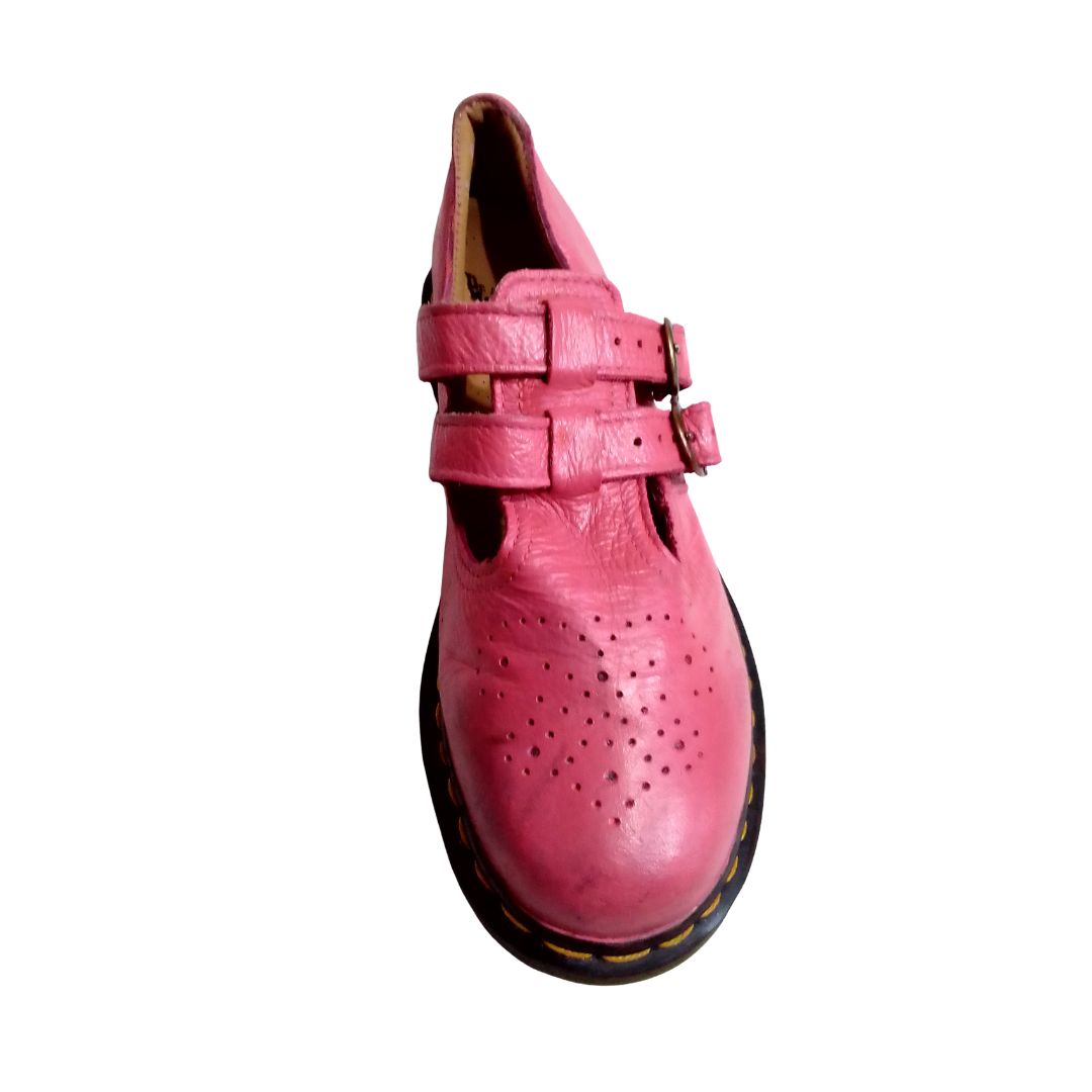 8065 Mary Jane Virginia Leather Pink Shoes | 6 UK