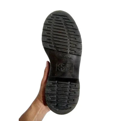 3989 Lace Wingtip Brogue Leather Shoe | 4 UK - Preloved Docs