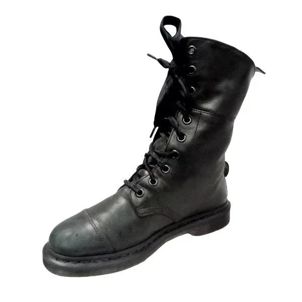 Aimilita Tall Boots Fold‑Over | 7 UK - Preloved Docs