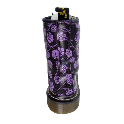 1460 Black & Purple Gothic Rose | 5 UK