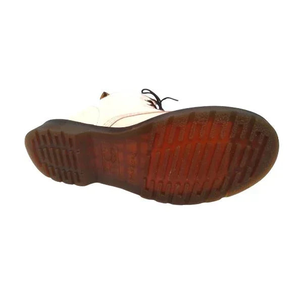 1460 White Leather Boots | 6 UK - Preloved Docs