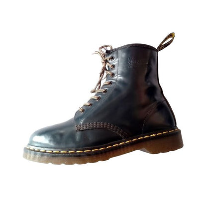 1460 Navy Smooth Leather | 8 UK