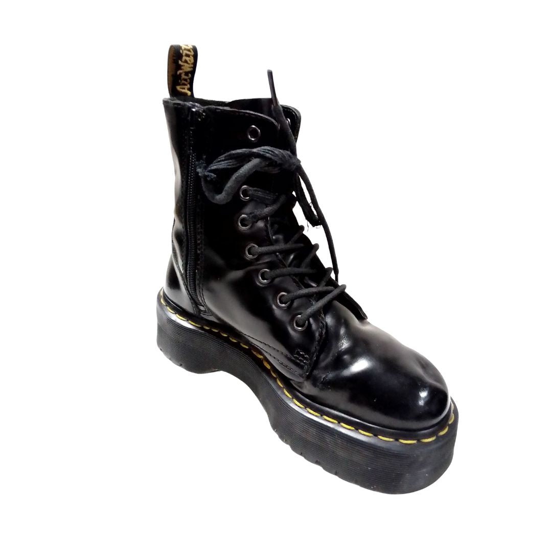 Jadon Platform Leather Boot | 4 UK