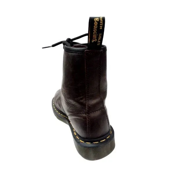 1460 Chocolate Brown Smooth Leather | 4 UK - Preloved Docs