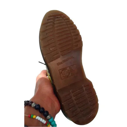 1461 Floral Green Slime Acid Pascal | 3 UK - Preloved Docs