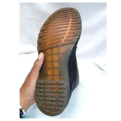 Serena Faux Fur Lined Leather Boots | 6 UK - Preloved Docs