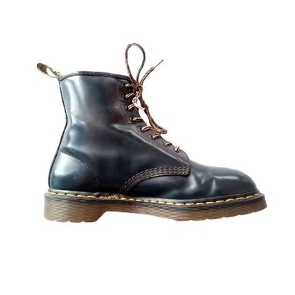 1460 Navy Smooth Leather | 8 UK