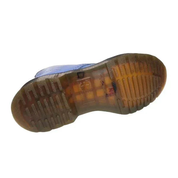 1460 W Patent Blue/Purple Leather | 5 UK - Preloved Docs