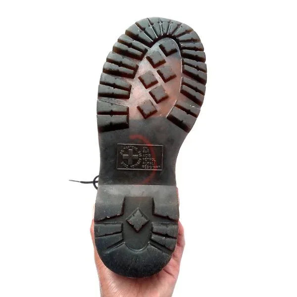 Sinclair Platform Milled Leather | 6 UK - Preloved Docs