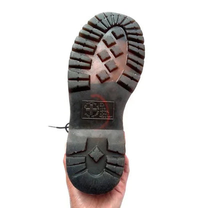 Sinclair Platform Milled Leather | 6 UK - Preloved Docs