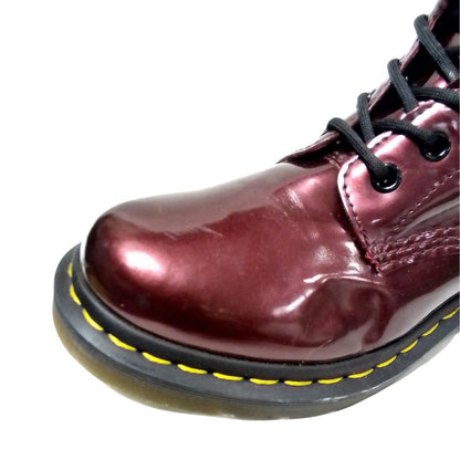 1460 Vegan Leather Boots in Oxblood | 5 UK