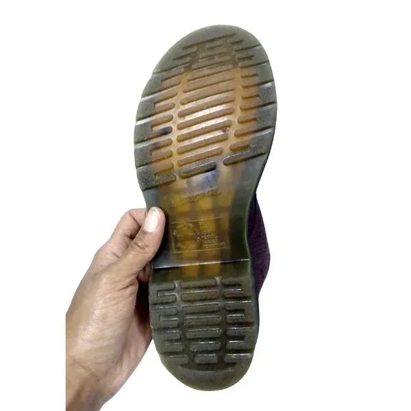 Vegan Castel Cherry Red Canvas | 5 UK - Preloved Docs