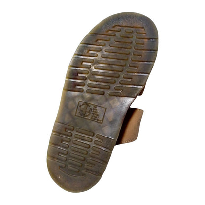 Josef Savannah Tan Nubuck Leather Buckle Slides | 7 UK
