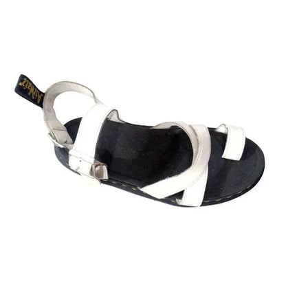 Avry White Leather Sandal | 6 UK - Preloved Docs