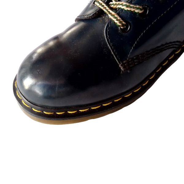 1460 Navy Smooth Leather | 8 UK