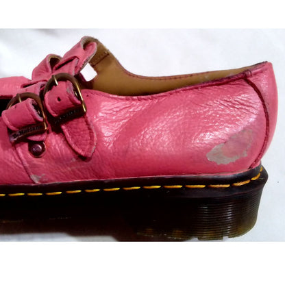 8065 Mary Jane Virginia Leather Pink Shoes | 6 UK