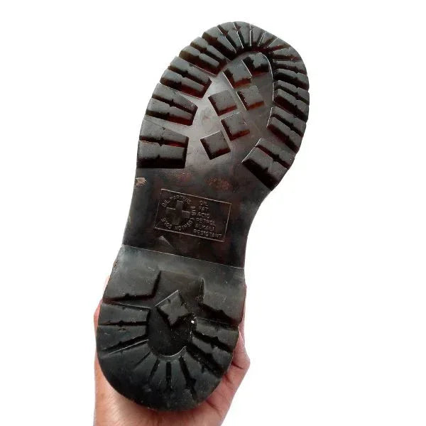 Sinclair Platform Milled Leather | 4 UK - Preloved Docs