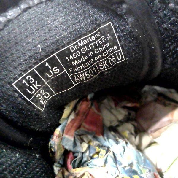 1460 Glitter J | 13 UK - Preloved Docs